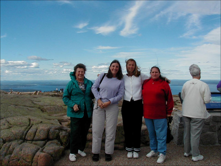 Friends of Angelique in Maine in 2001